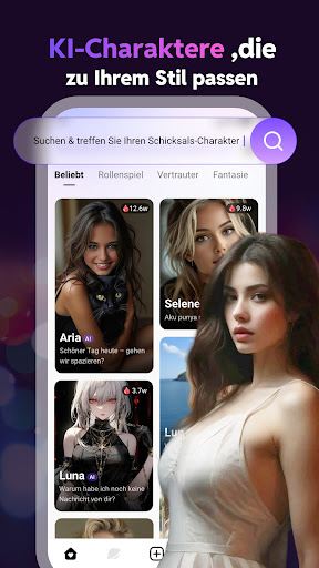 Linky AI: Chat, Spiel, Bindung Screenshot