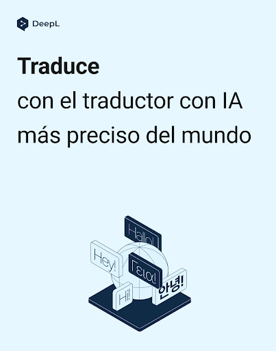 Captura de pantalla de Traductor de DeepL