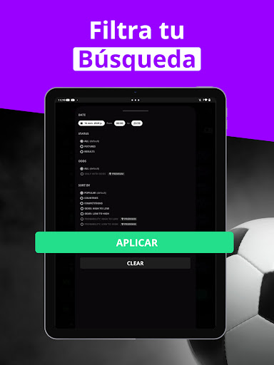 Captura de pantalla de 180Score Predicciones Fútbol