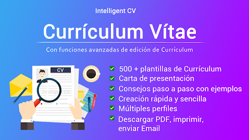 Captura de pantalla de Currículum vítae Crear CV PDF