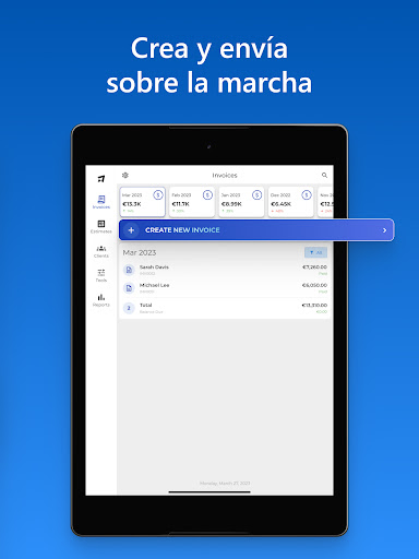 Captura de pantalla de Facturas Fácil - Invoice Fly