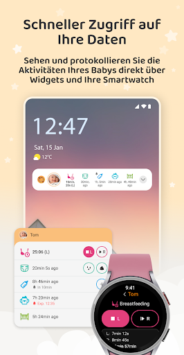 Baby Daybook - Stillen App Screenshot