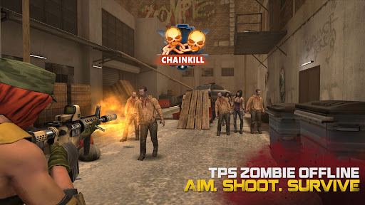 Captura de pantalla de Zombie Gun 3D Apocalypse Games