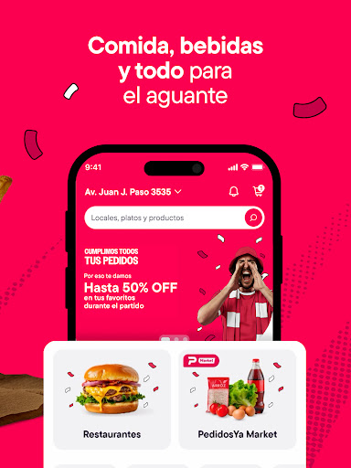 Captura de pantalla de PedidosYa - Delivery Online