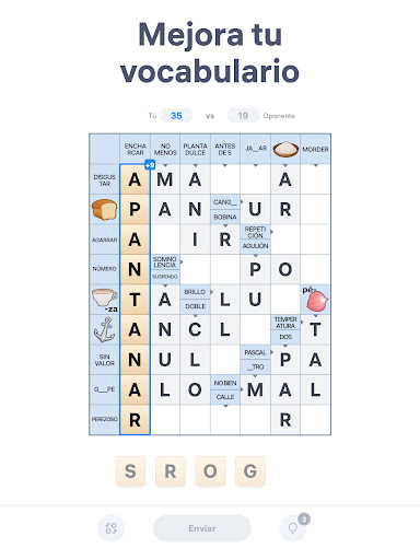 Captura de pantalla de Crossword Master - Crucigrama