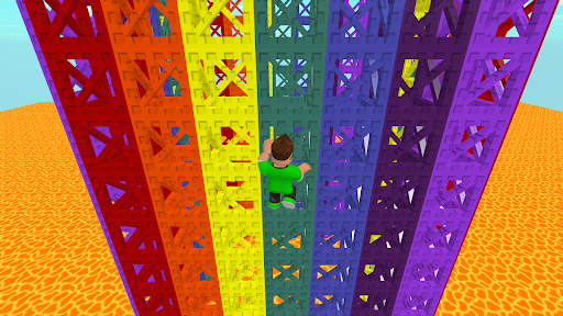 Captura de pantalla de Obby's World Easy Parkour