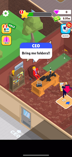 Captura de pantalla de Office Hero - working life