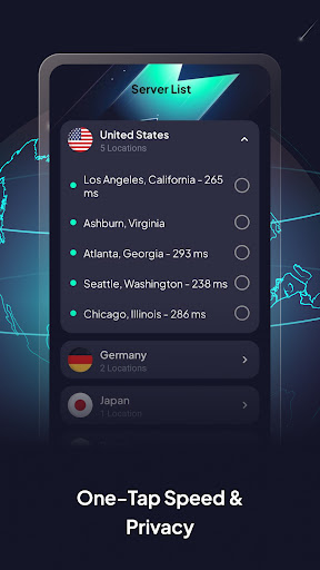 HyperFast VPN-Private Internet screenshot