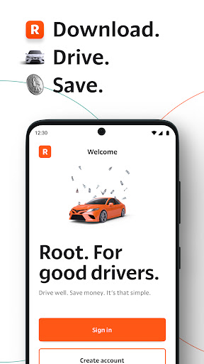 Captura de pantalla de Root: Better car insurance