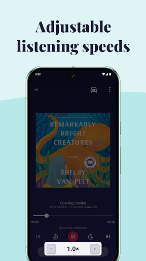 Captura de pantalla de Chirp Audiobooks