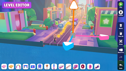 Captura de pantalla de Kooply Run: Subway Craft