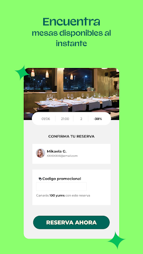 Captura de pantalla de TheFork - Reserva restaurantes