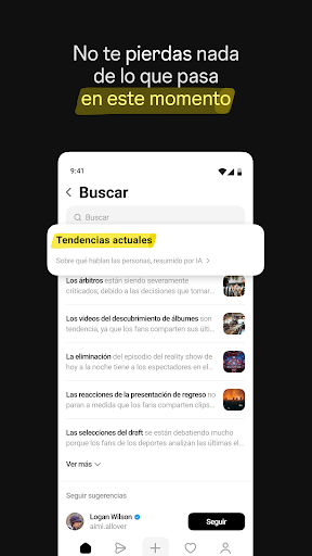 Captura de pantalla de Threads