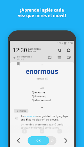 Captura de pantalla de WordBit Inglés