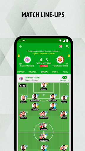 BeSoccer: Fußball Ergebnisse Screenshot