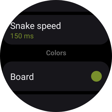 Snake screenshot