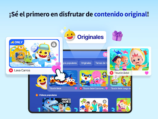 Captura de pantalla de Mundo Tiburón Bebé para Niños