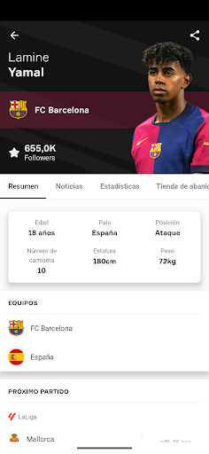 Captura de pantalla de OneFootball Resultados en vivo