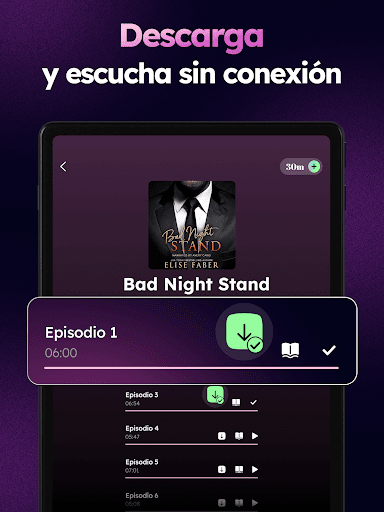 Captura de pantalla de WhisperFM: Novela Cuento