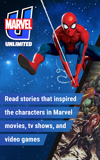 Captura de pantalla de Marvel Unlimited
