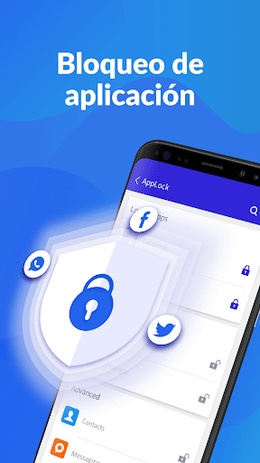 Captura de pantalla de Súper Antivirus - limpiador