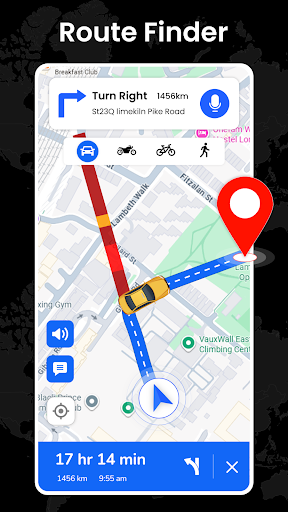 GPS Navigation: Live Maps View screenshot
