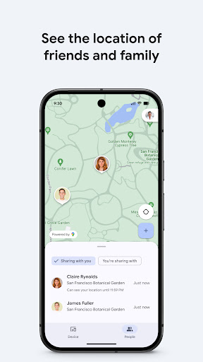 Captura de pantalla de Localizador de Google