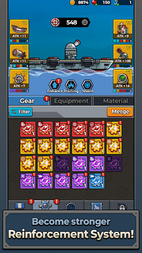 WarShip Go: Monster Wave screenshot