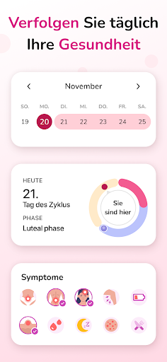 Periodenkalender - Zyklus Screenshot