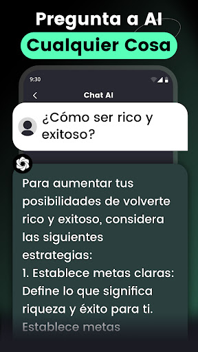 Captura de pantalla de AI Chat・Asistente de chatbot