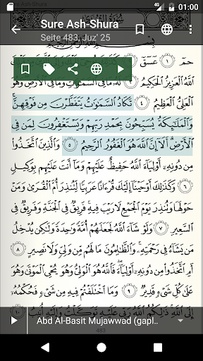 Quran für Android Screenshot