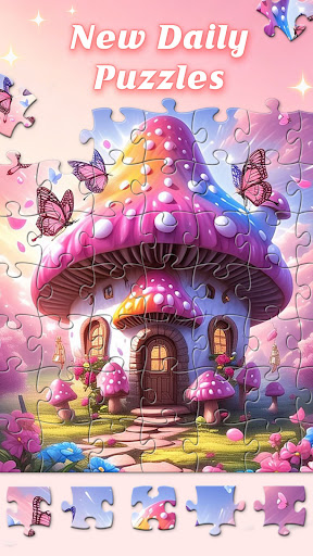 Captura de pantalla de Whimsical House Jigsaw