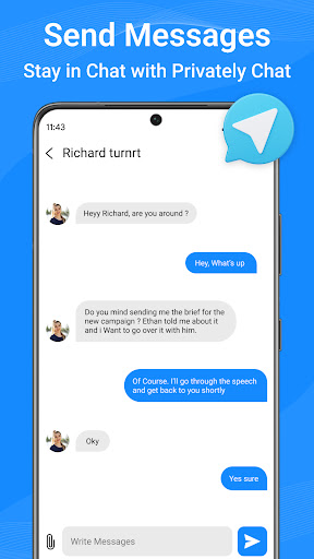 Captura de pantalla de Messages: Text SMS