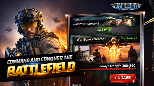 BattleCry: World War Game RPG screenshot