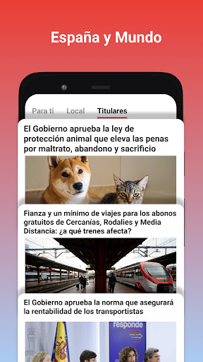 Captura de pantalla de Noticias locales - Últimas