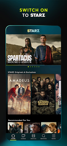 Captura de pantalla de STARZ