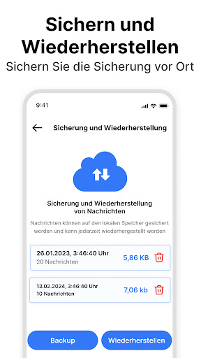 SMS Textnachrichten - Messages Screenshot