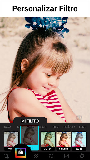 Captura de pantalla de Editor de fotos - Lumii