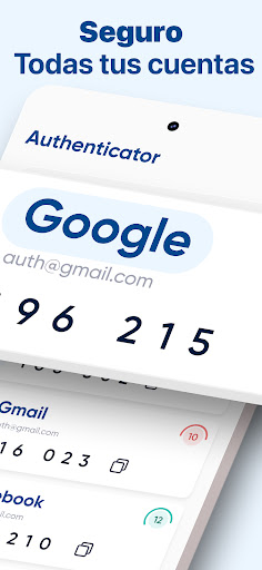 Captura de pantalla de Authenticator App - 2FA Auth