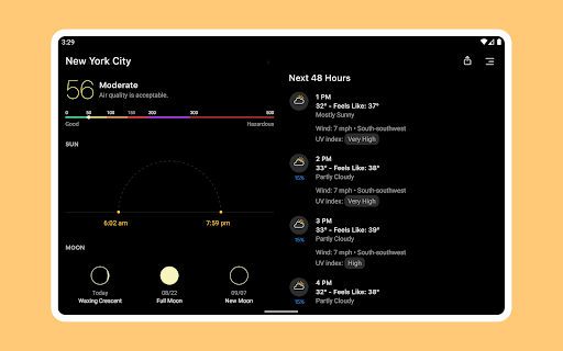 Captura de pantalla de Today Weather: Radar y Widgets