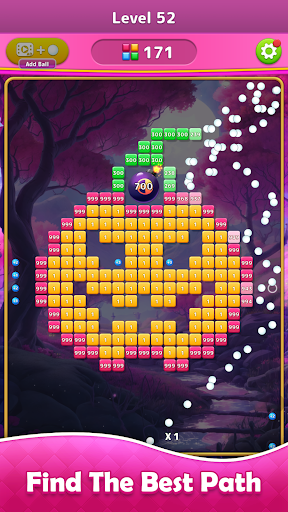 Captura de pantalla de Bricks Ball Journey