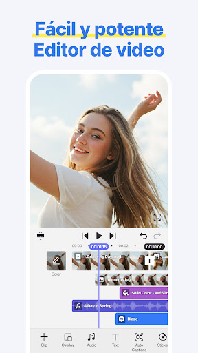 Captura de pantalla de Spring - Editor de Videos