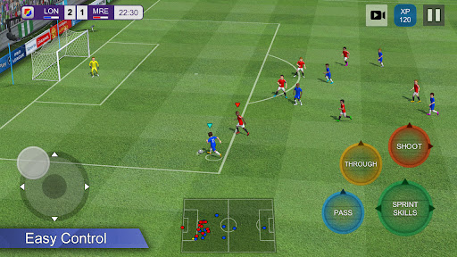 Captura de pantalla de Pro League Soccer