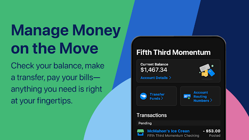 Fifth Third: 53 Mobile Banking screenshot