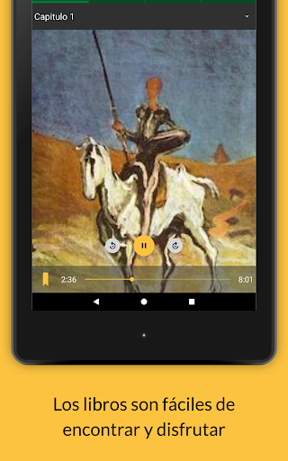 Captura de pantalla de AudioLibros