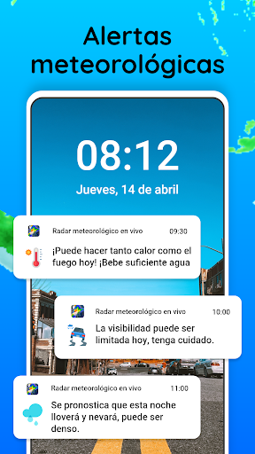 Captura de pantalla de Radar meteorológico en vivo