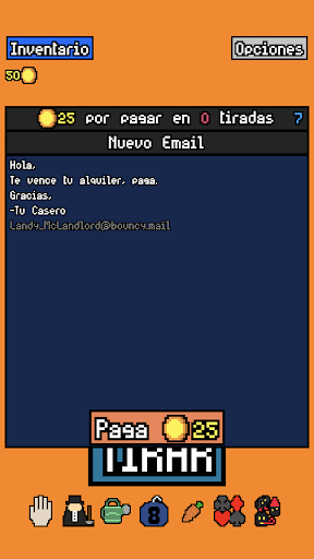 Captura de pantalla de La Suerte es un Casero