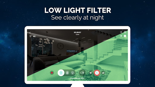 ZoomOn Home Security Camera screenshot