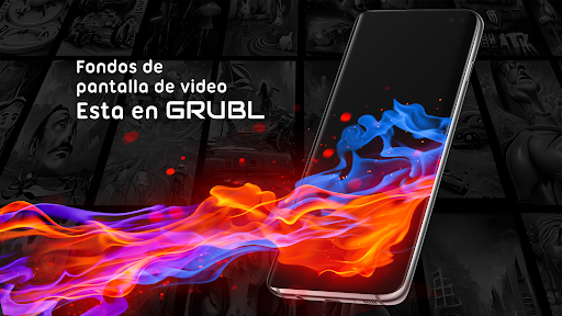 Captura de pantalla de GRUBL Fondos de pantalla vivos