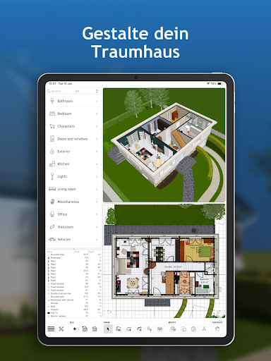 Sweet Home 3D: Plane dein Haus Screenshot